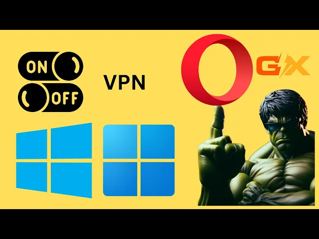 'Video thumbnail for How to Enable or Disable VPN in Opera GX on Windows 11 or 10 | GearUpWIndows Tutorial'