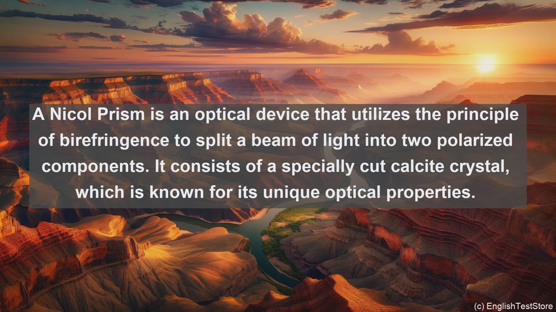 'Video thumbnail for Nicol prism in science  definition and examples'