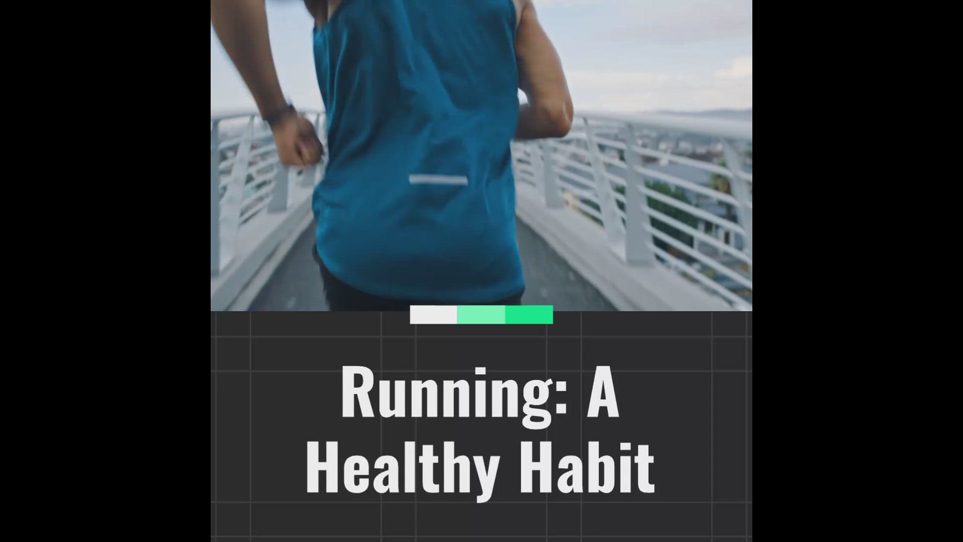 'Video thumbnail for Running: A Healthy Habit'