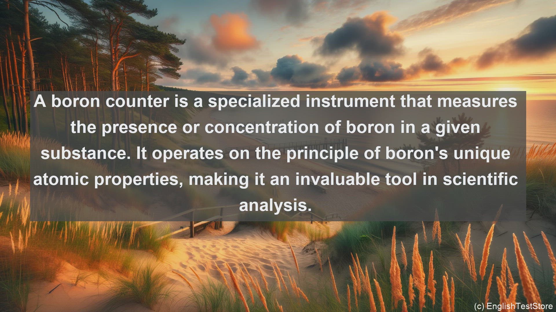 'Video thumbnail for Boron counter in science  definition and examples'