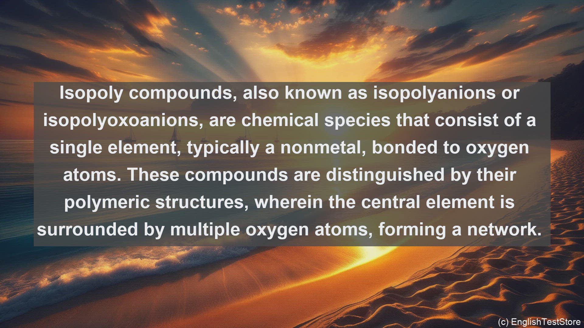 'Video thumbnail for Isopoly compounds in science  definition and examples'