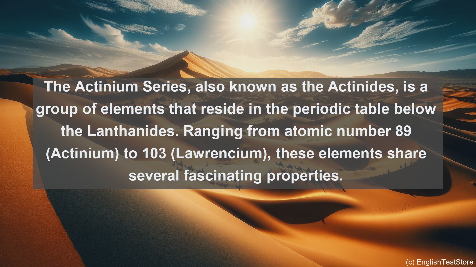 'Video thumbnail for Actinium series in science  definition and examples'
