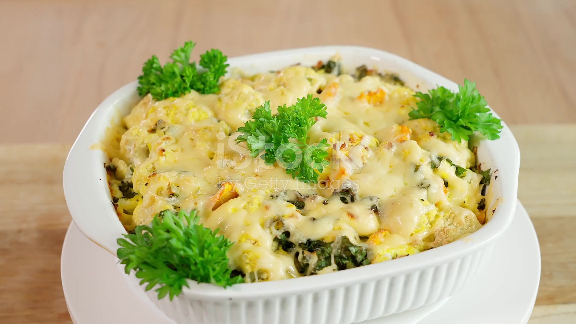 'Video thumbnail for Gourmet Cauliflower, Pancetta & Mushroom Cheesy Bake: One-Pan Wonder with Creamy, Golden Perfection 2025-06-14'