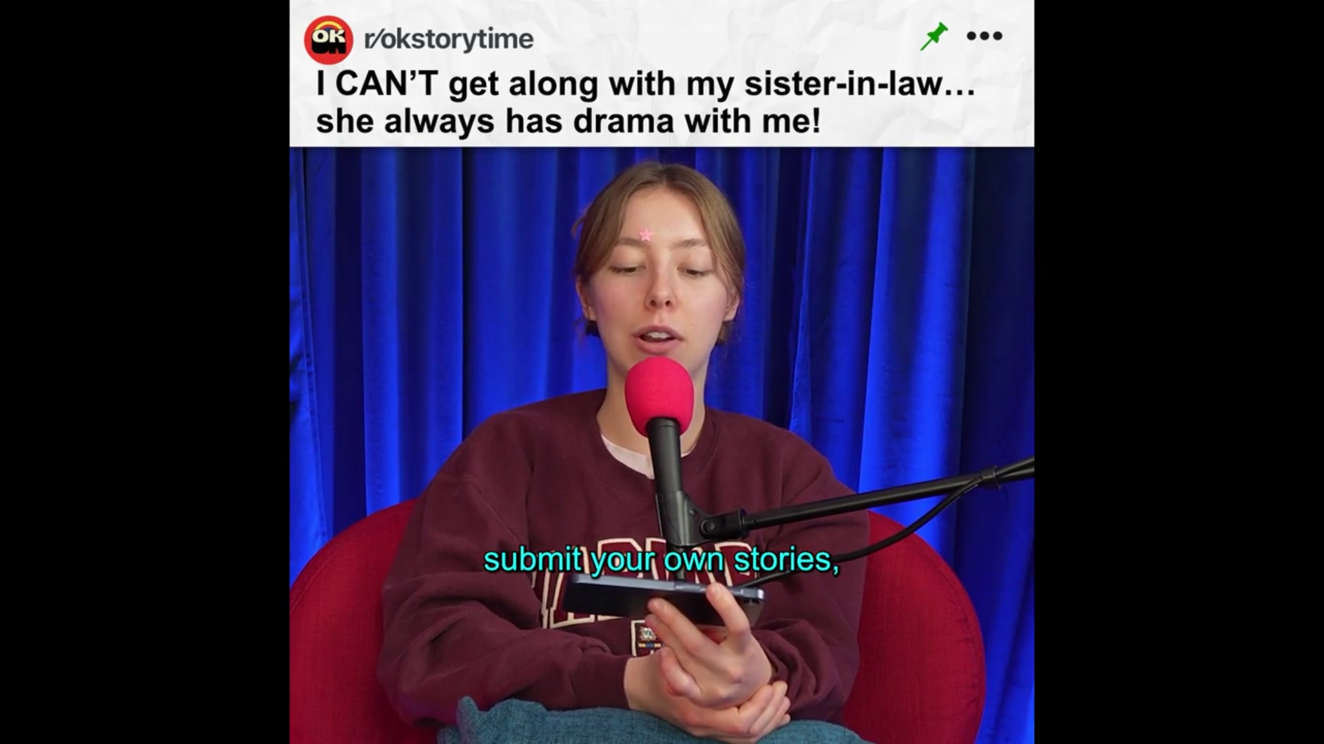 'Video thumbnail for I CAN’T get along with my sister-in-law… she always has drama with me! - r/relationship_advice | Reddit Stories'