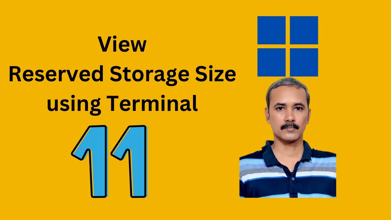 'Video thumbnail for How to View Reserved Storage Size in Windows 11 using Terminal | GearUpWindows Tutorial'