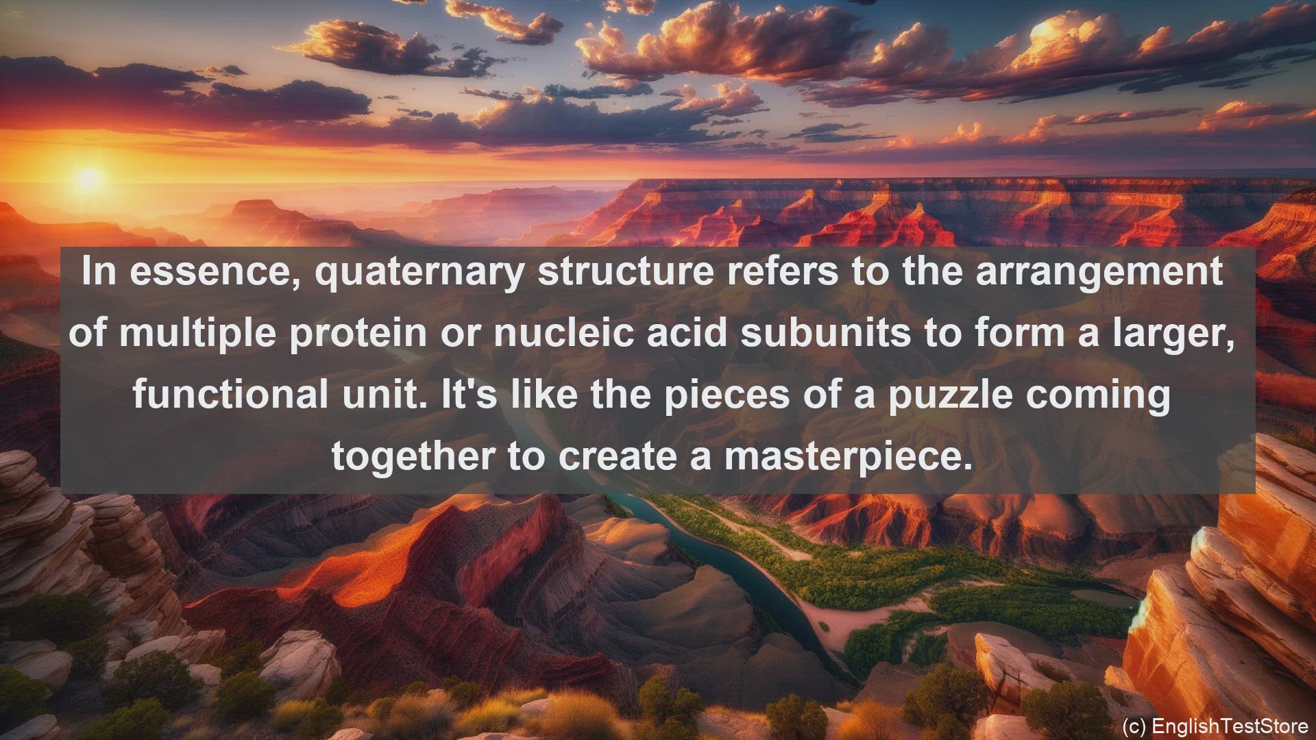 'Video thumbnail for Quaternary structure in science  definition and examples'