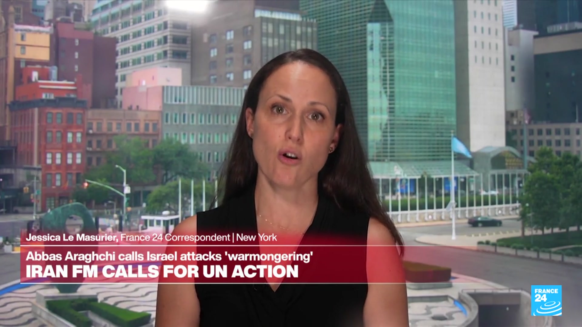 'Video thumbnail for 'Overwhelming condemnation' of Israel's attack at UN Security Council'