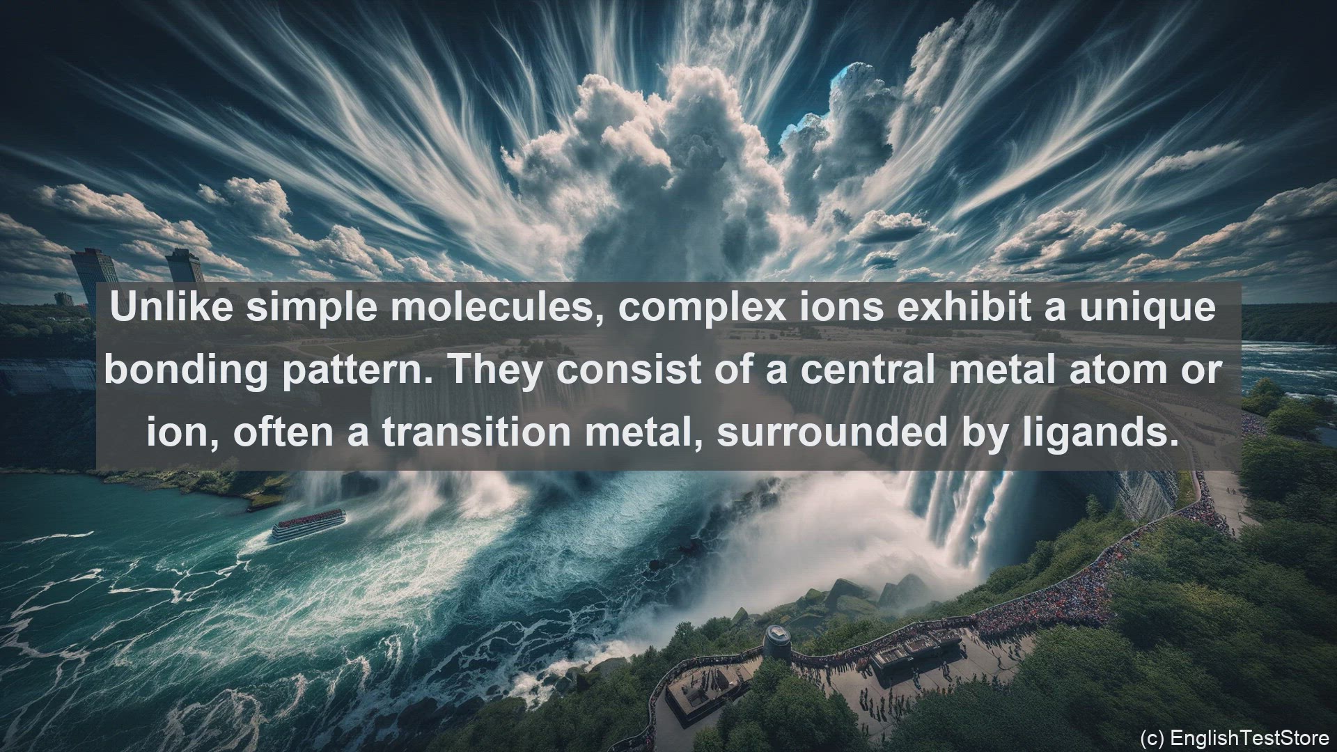 'Video thumbnail for Complex ions in science  definition and examples'
