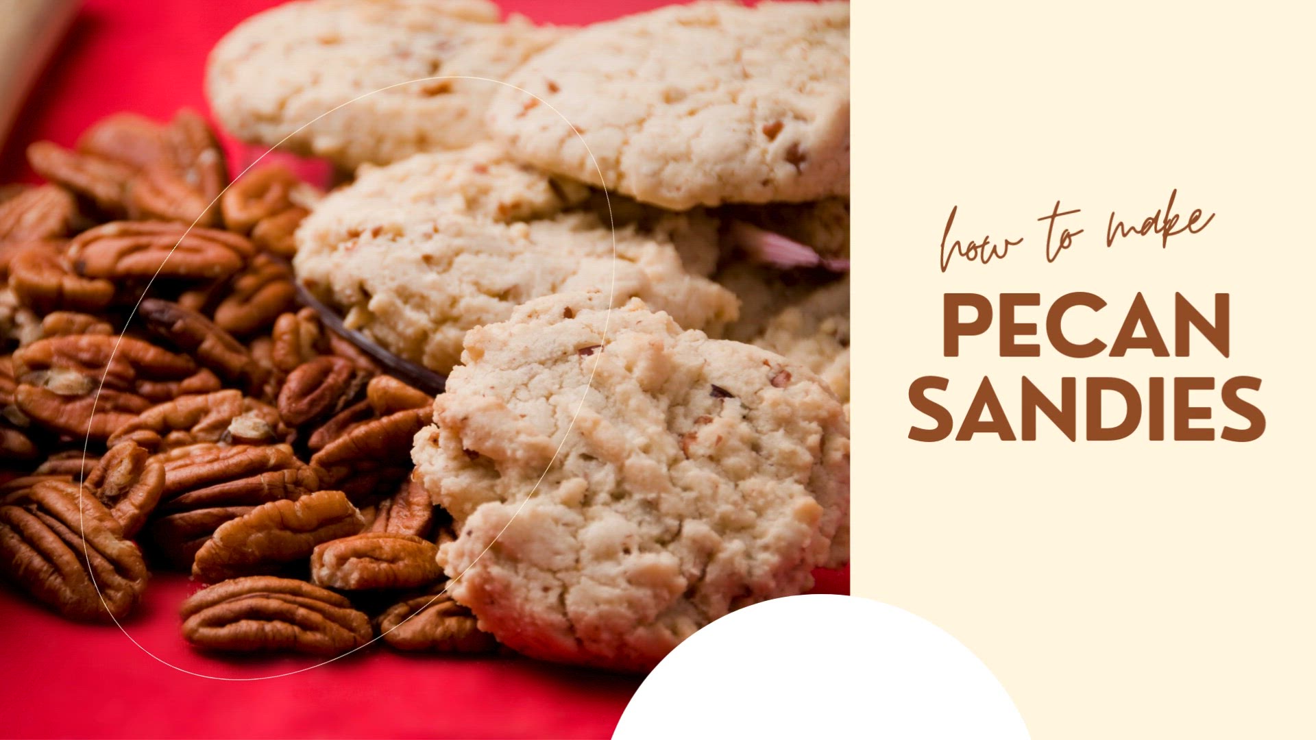 'Video thumbnail for Pecan Sandies'