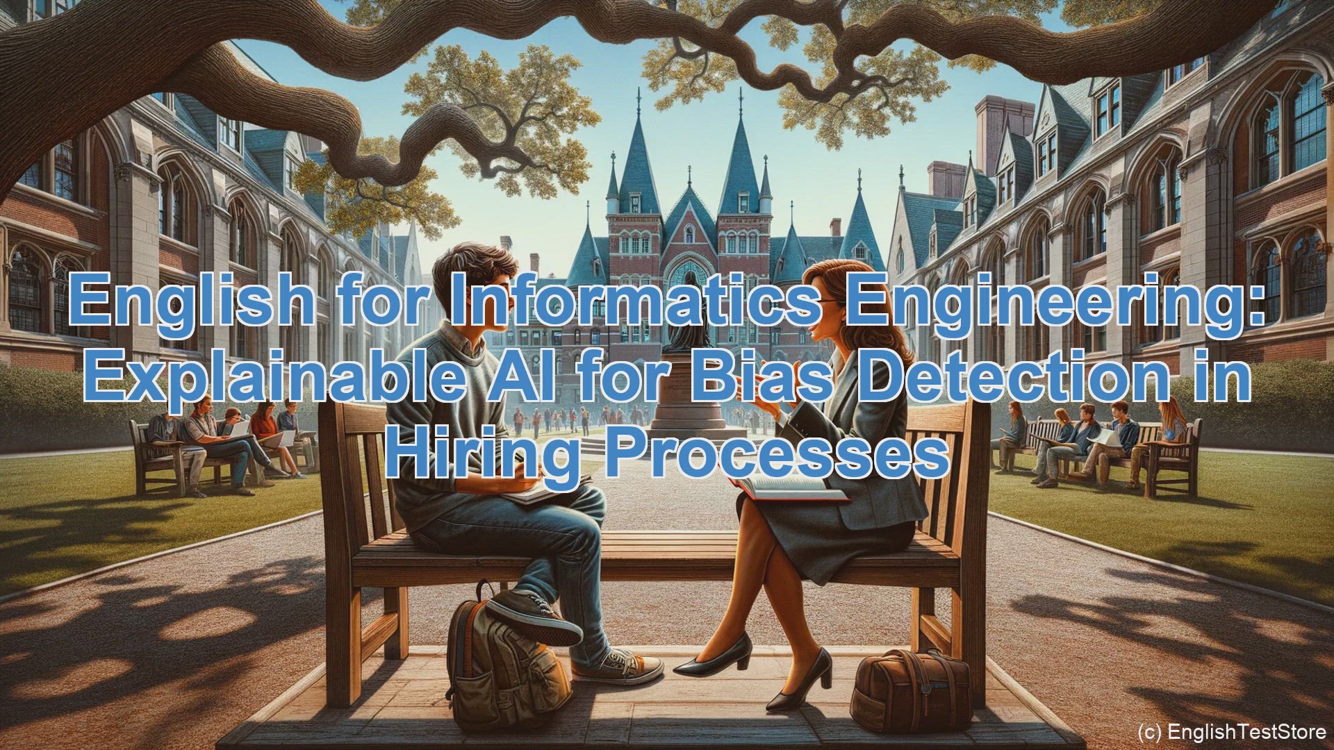 'Video thumbnail for English Conversation for Informatics Engineering: Explainable AI for Bias Detection in Hiring Processes'