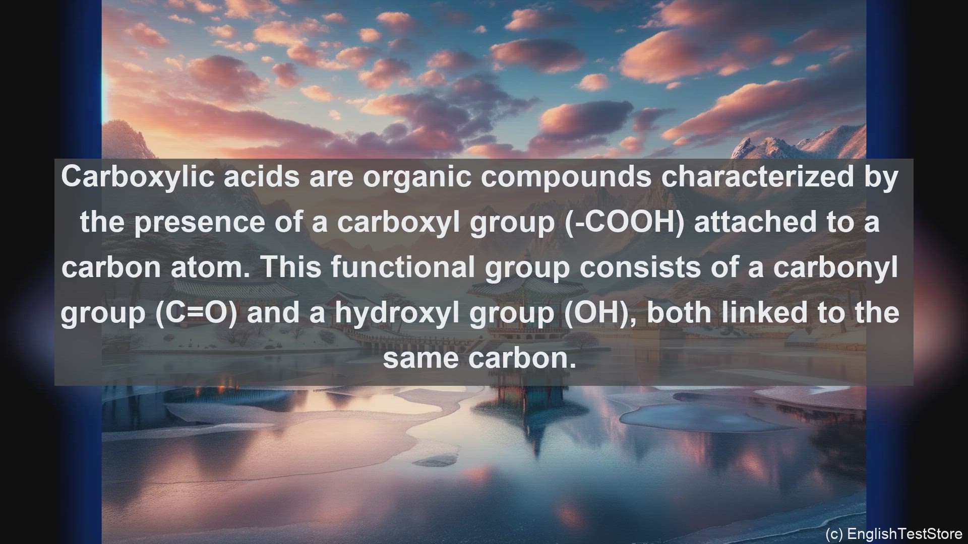 'Video thumbnail for Carboxylic acids in science  definition and examples'