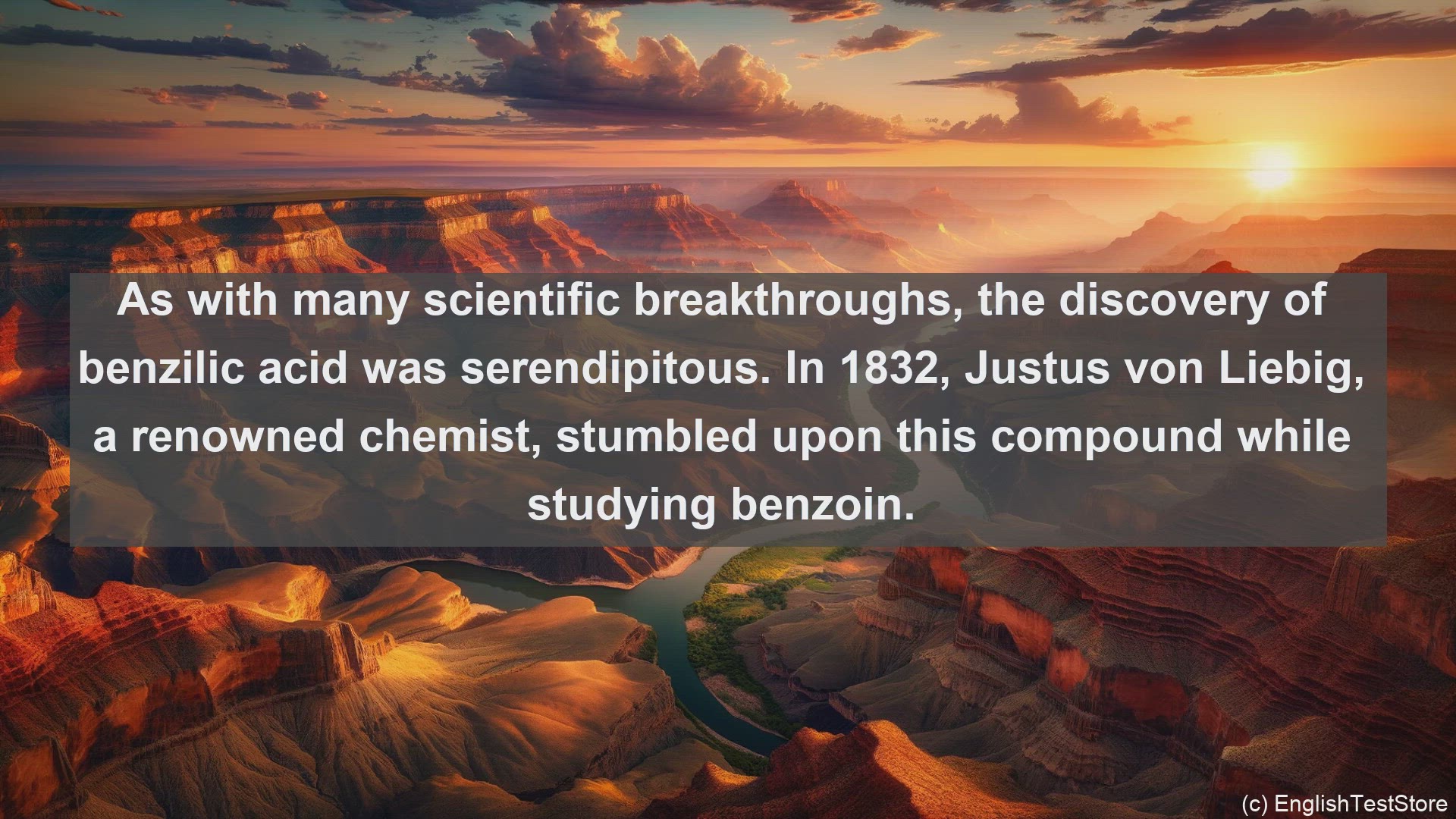 'Video thumbnail for Benzilic acid in science  definition and examples'