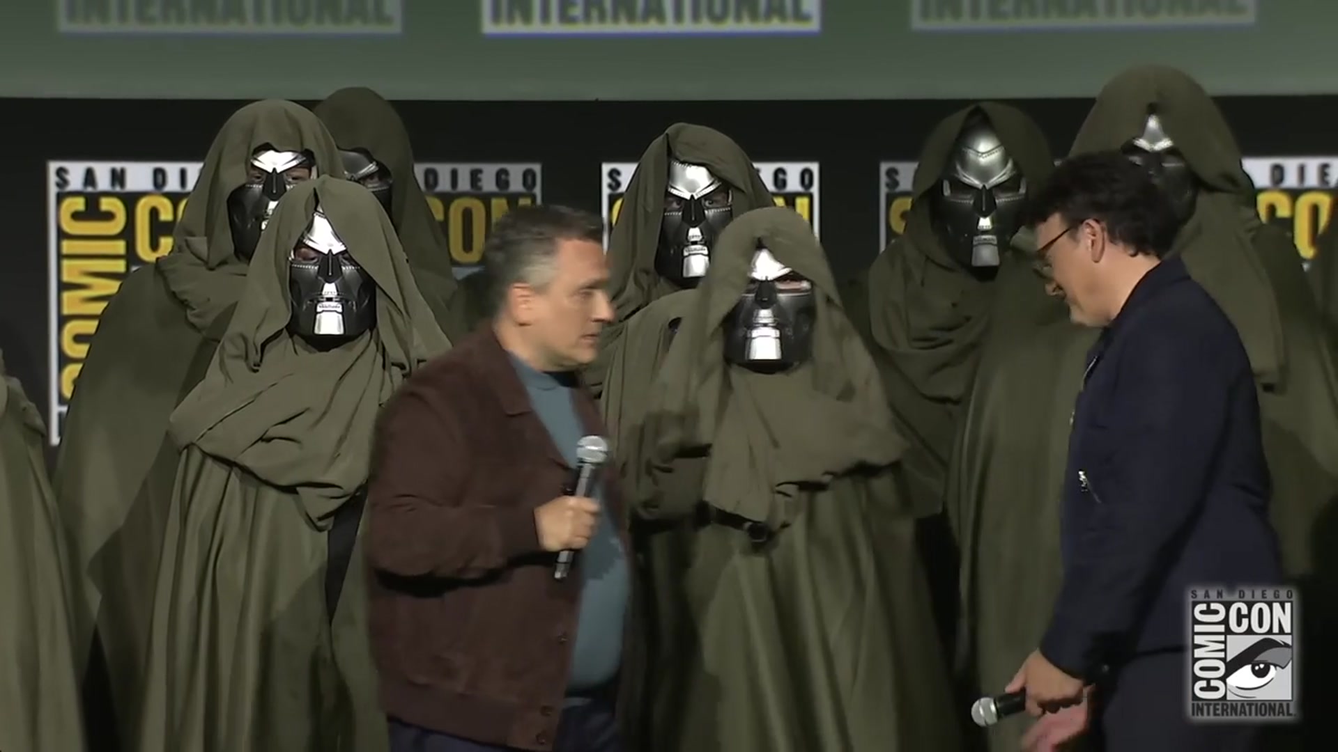 'Video thumbnail for Robert Downey Jr.  Shocks Fans as Doctor Doom at Comic Con'