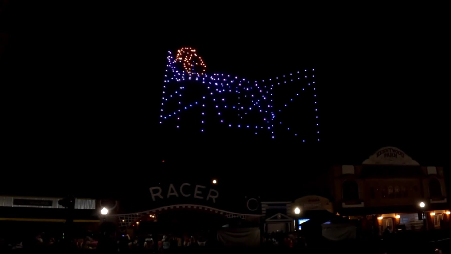 'Video thumbnail for Drone Show at Kennywood for Celebrate Pittsburgh'