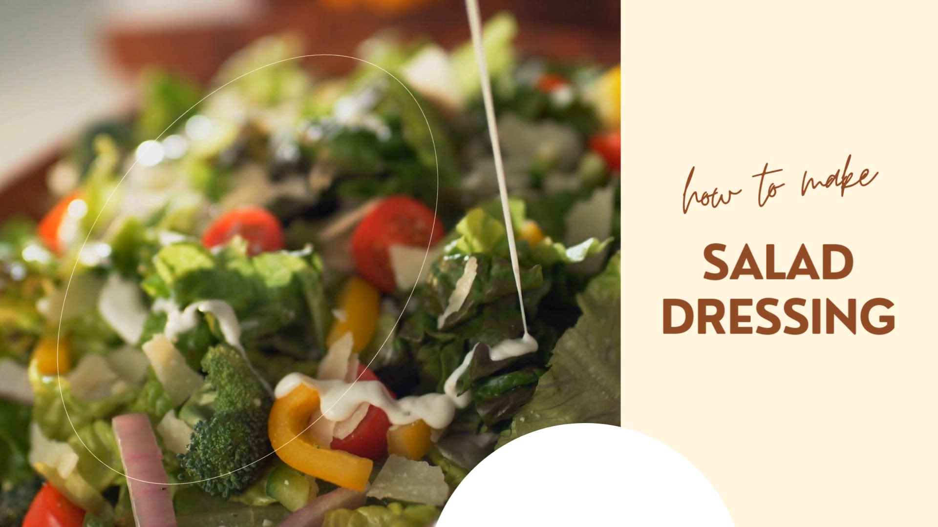 'Video thumbnail for Salad Dressing'