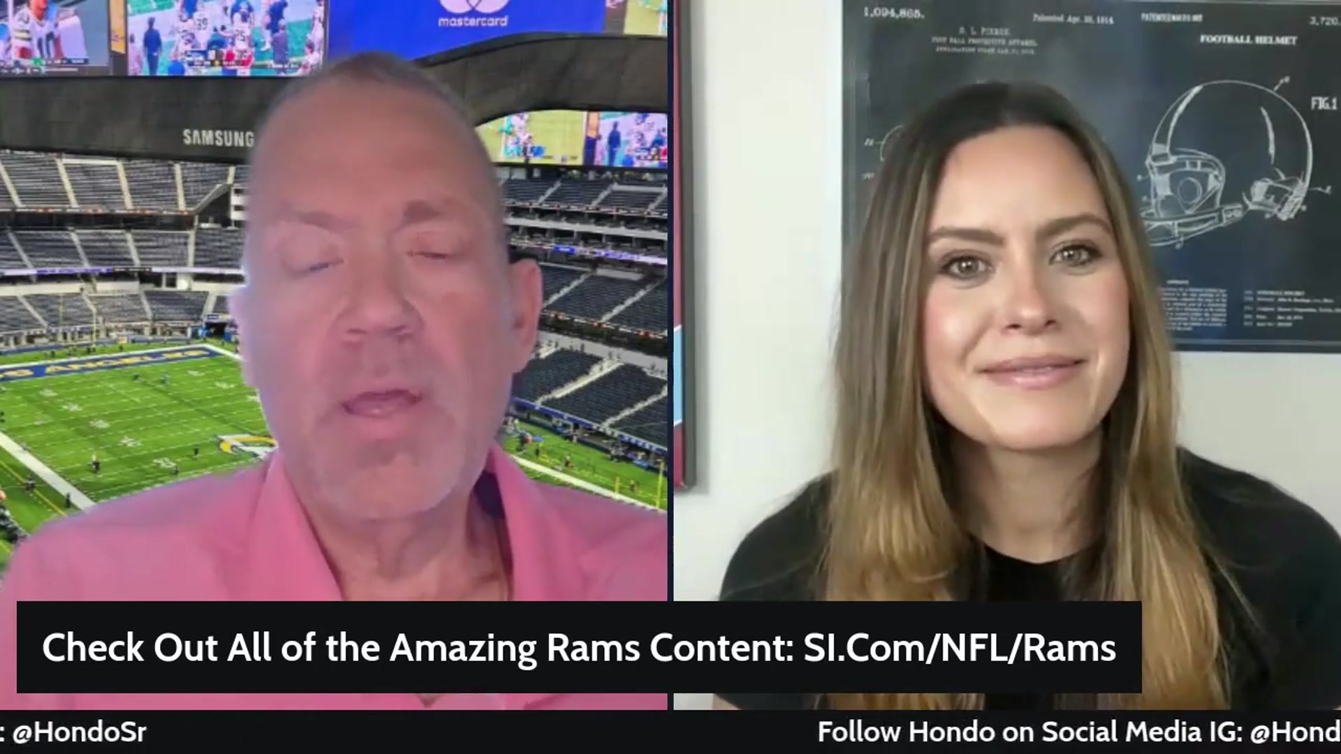 'Video thumbnail for Los Angeles Rams DE Jared Verse on and off the field following in Aaron Donald_s footsteps_.mp4'