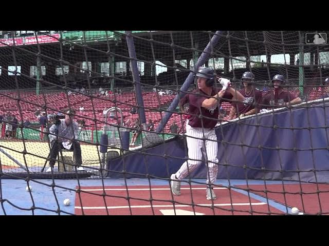 'Video thumbnail for 2025 MLB Draft Preview: Charles Davalan, OF, University of Arkansas'