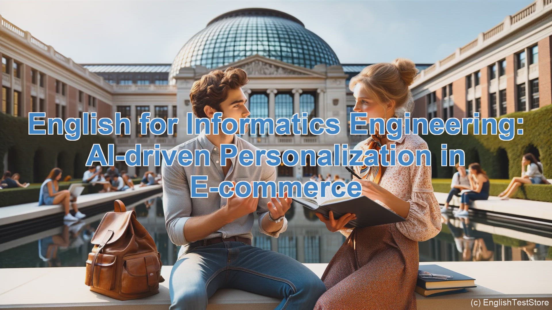 'Video thumbnail for English Conversation for Informatics Engineering: AI-driven Personalization in E-commerce'