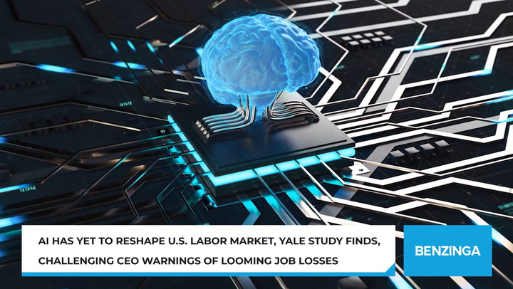 Video thumbnail for AI Has Yet To Reshape U.S. Labor Market, Yale Study Finds, Challenging CEO Warnings Of Looming Job Losses