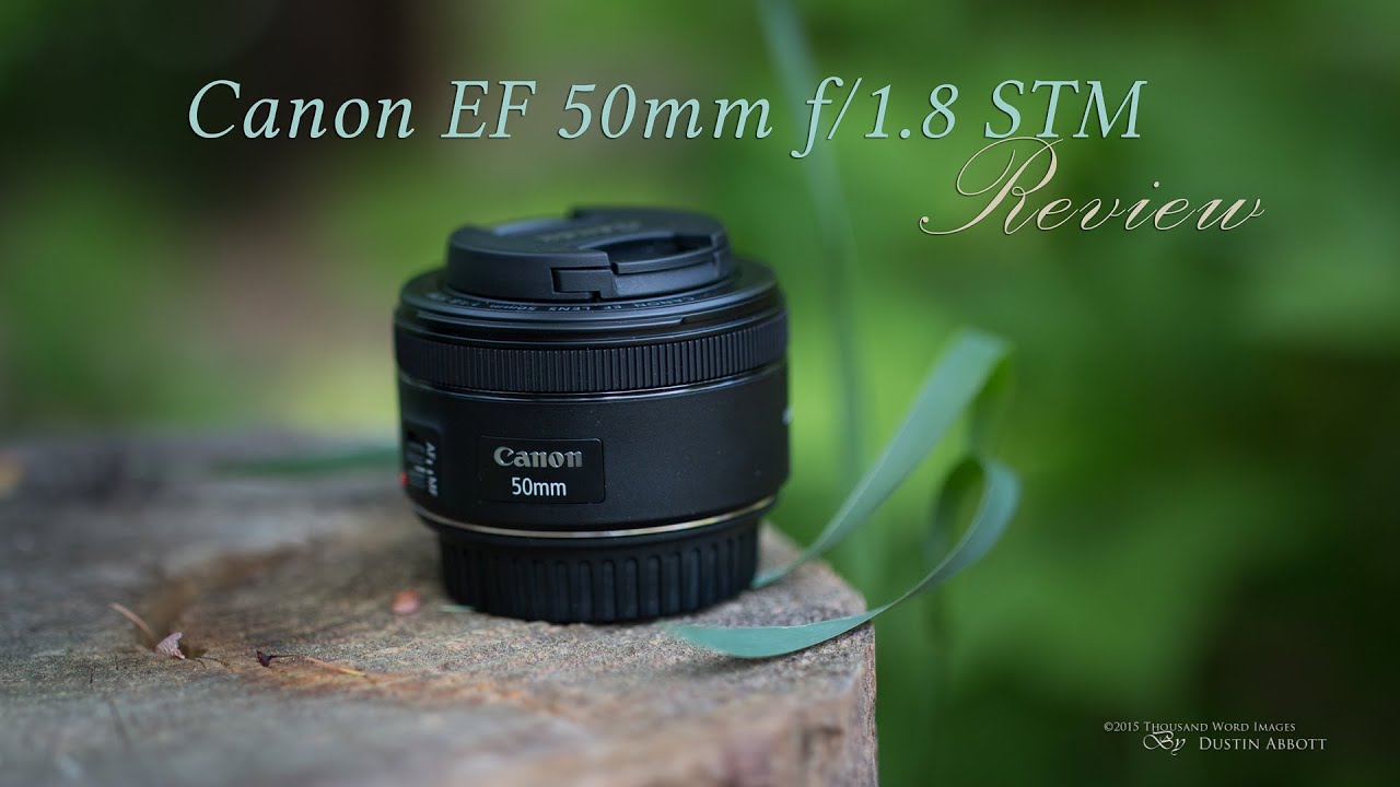 Canon EF 50mm f/1.8 STM Lens 