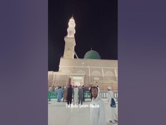 Video thumbnail for Roza e pak #madinah #madina #love #shortvideo #saudiaarbia #travel #trending #beautiful