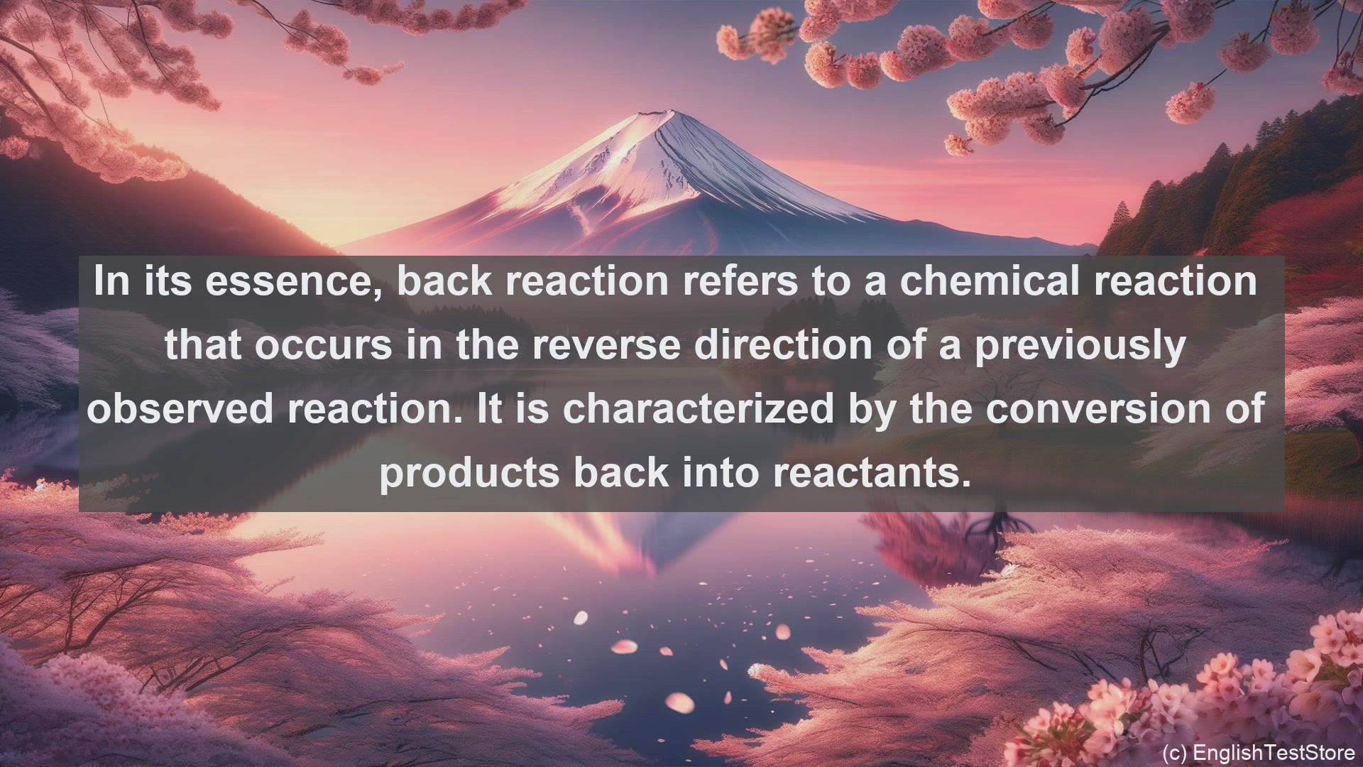 'Video thumbnail for Back reaction in science  definition and examples'