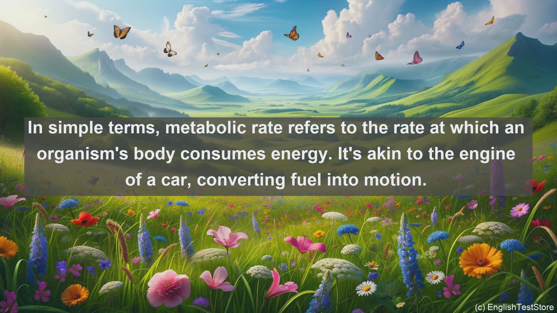 'Video thumbnail for Metabolic rate in science  definition and examples'