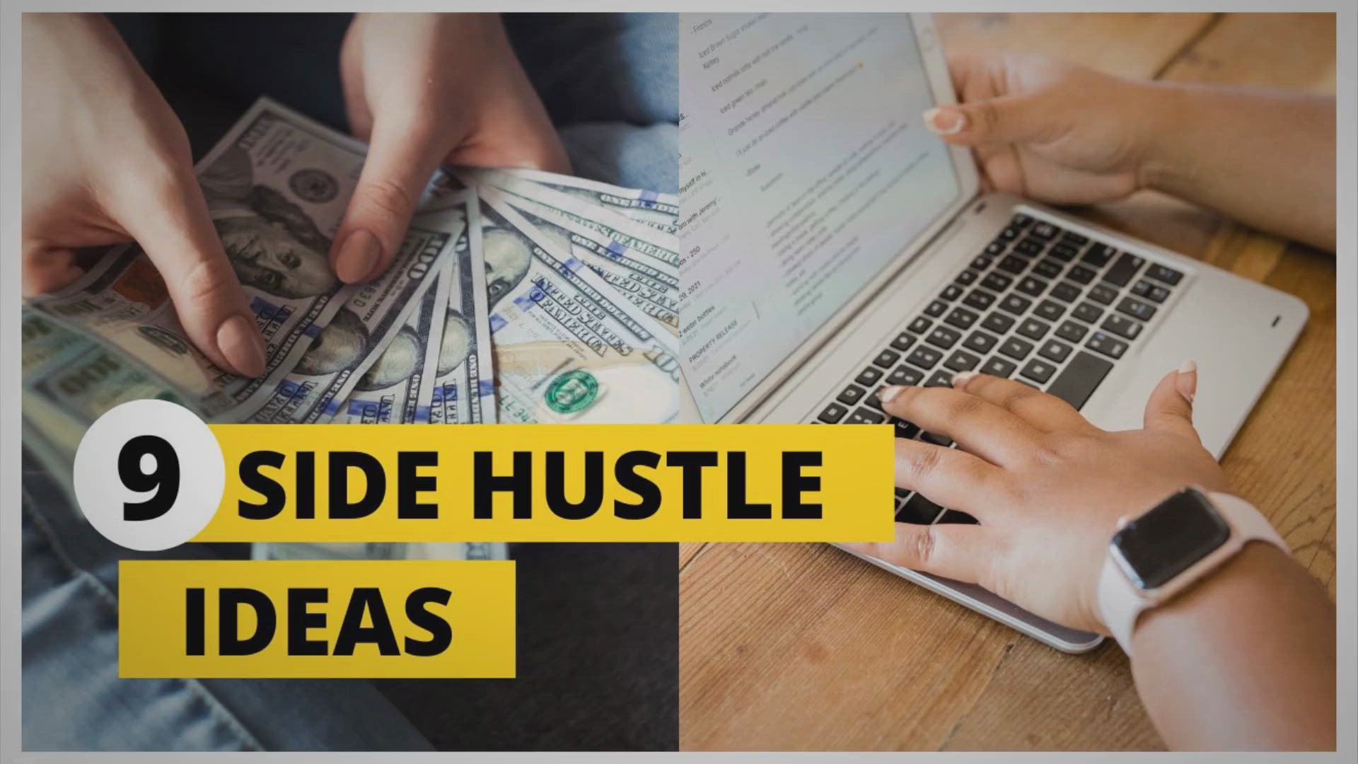 Video thumbnail for 9 Side Hustle Ideas To Make Extra Money In 2023