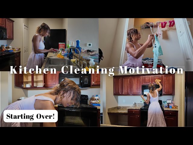 Video thumbnail for Kitchen Clean With Me & Laundry Motivation