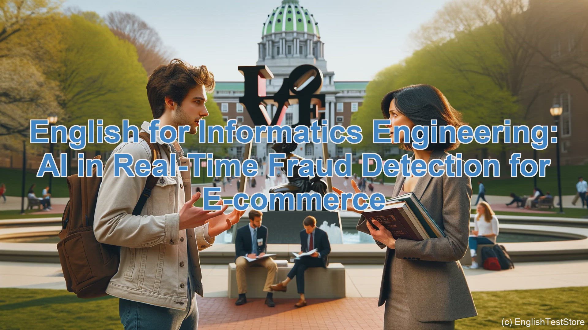 'Video thumbnail for English Conversation for Informatics Engineering: AI in Real-Time Fraud Detection for E-commerce'