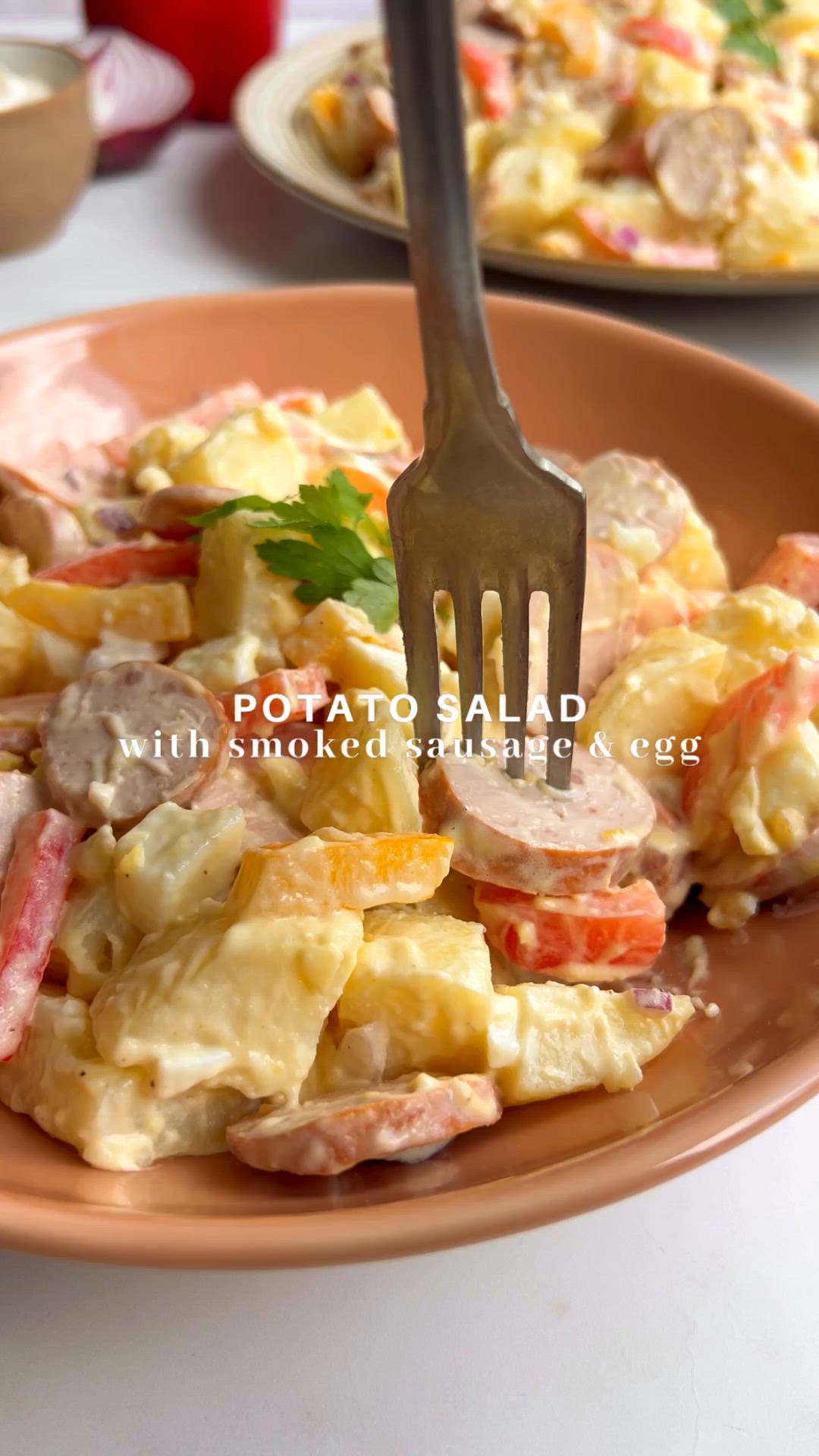 'Video thumbnail for Smoked Sausage & Potato Salad'