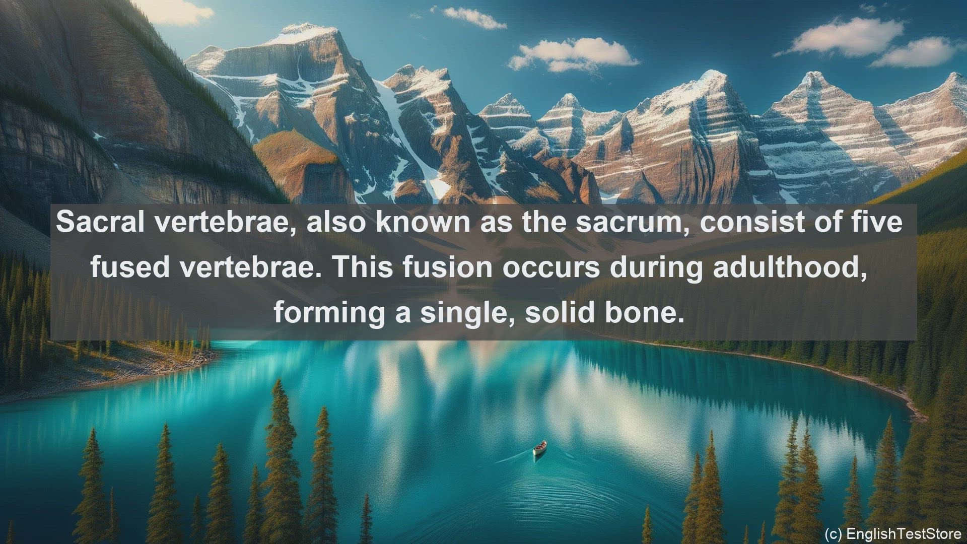 'Video thumbnail for Sacral vertebrae in science  definition and examples'