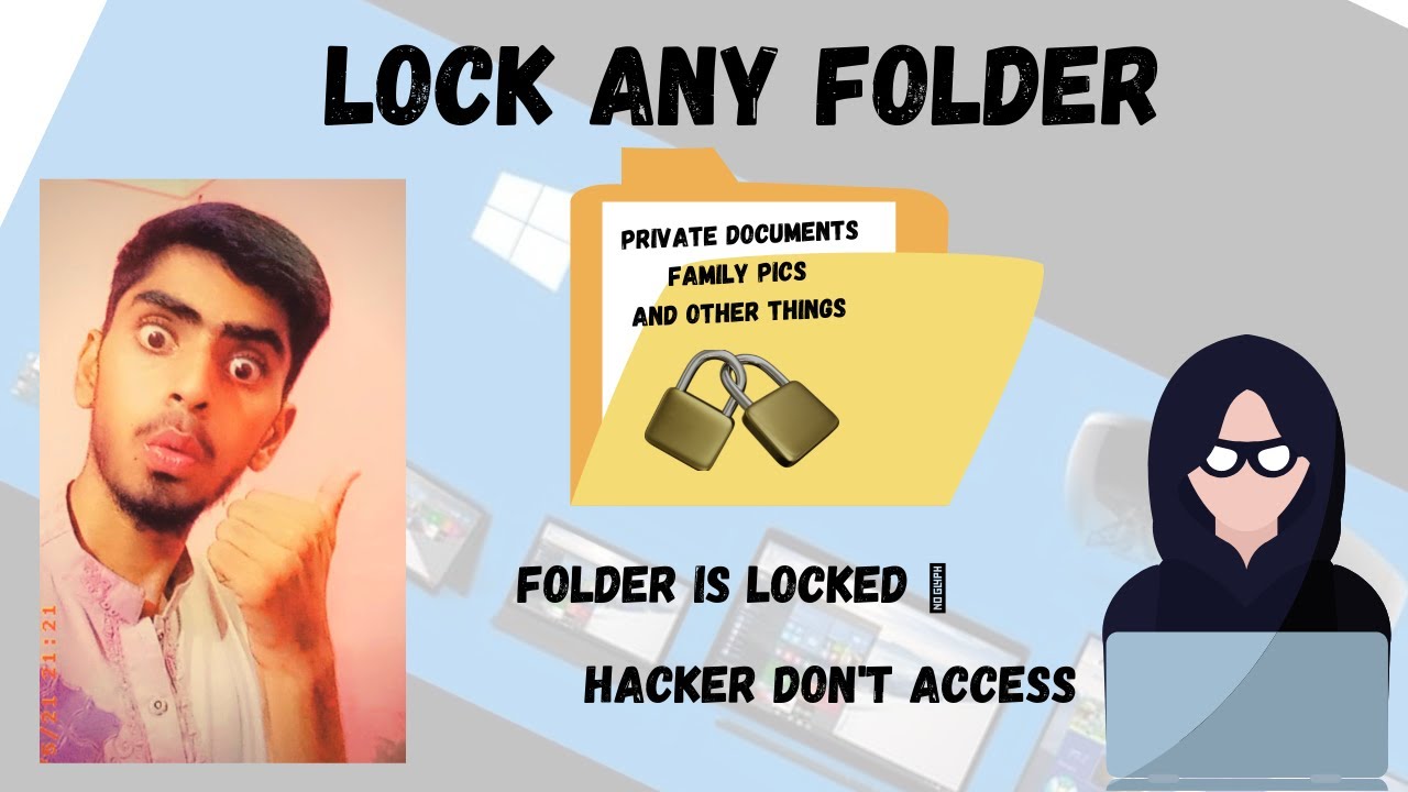 'Video thumbnail for How to secure file and folder || protect Folder in windows 10'