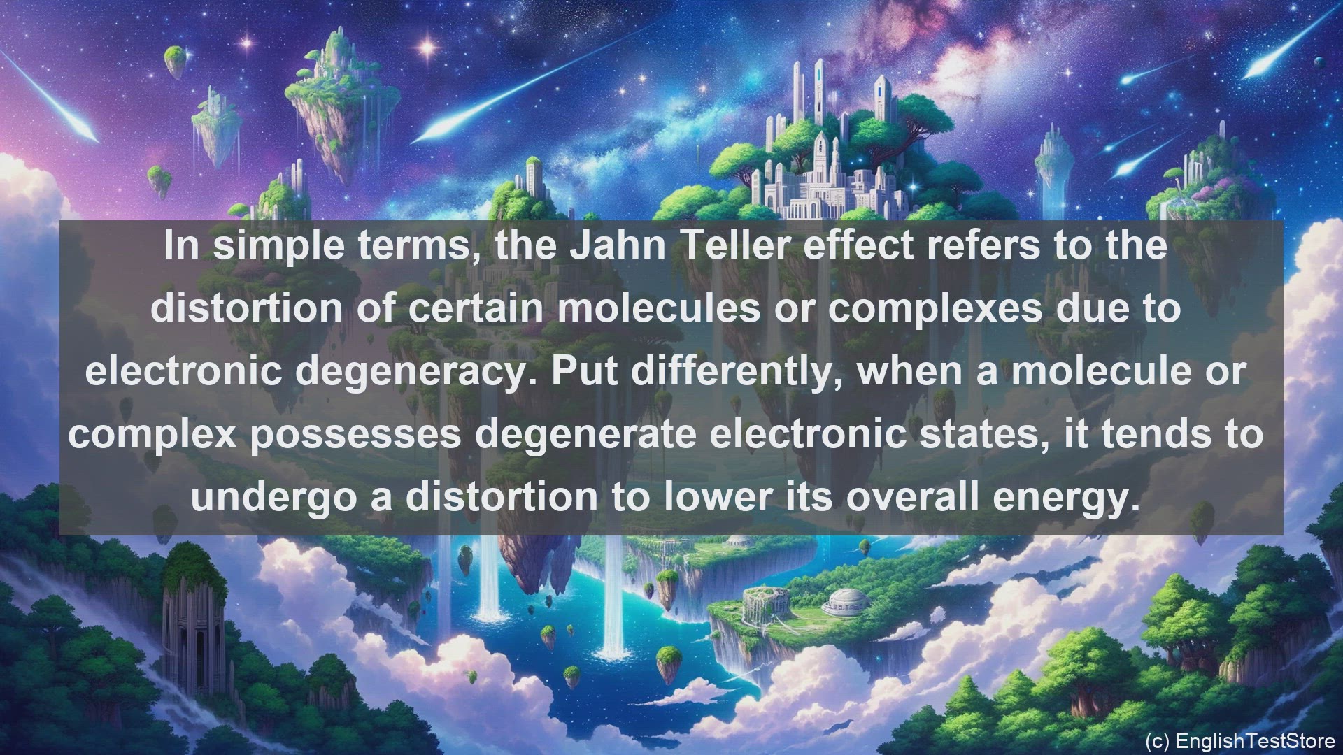 'Video thumbnail for Jahn teller effect in science  definition and examples'