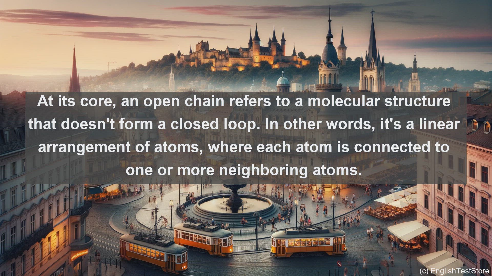 'Video thumbnail for Open chain in science  definition and examples'