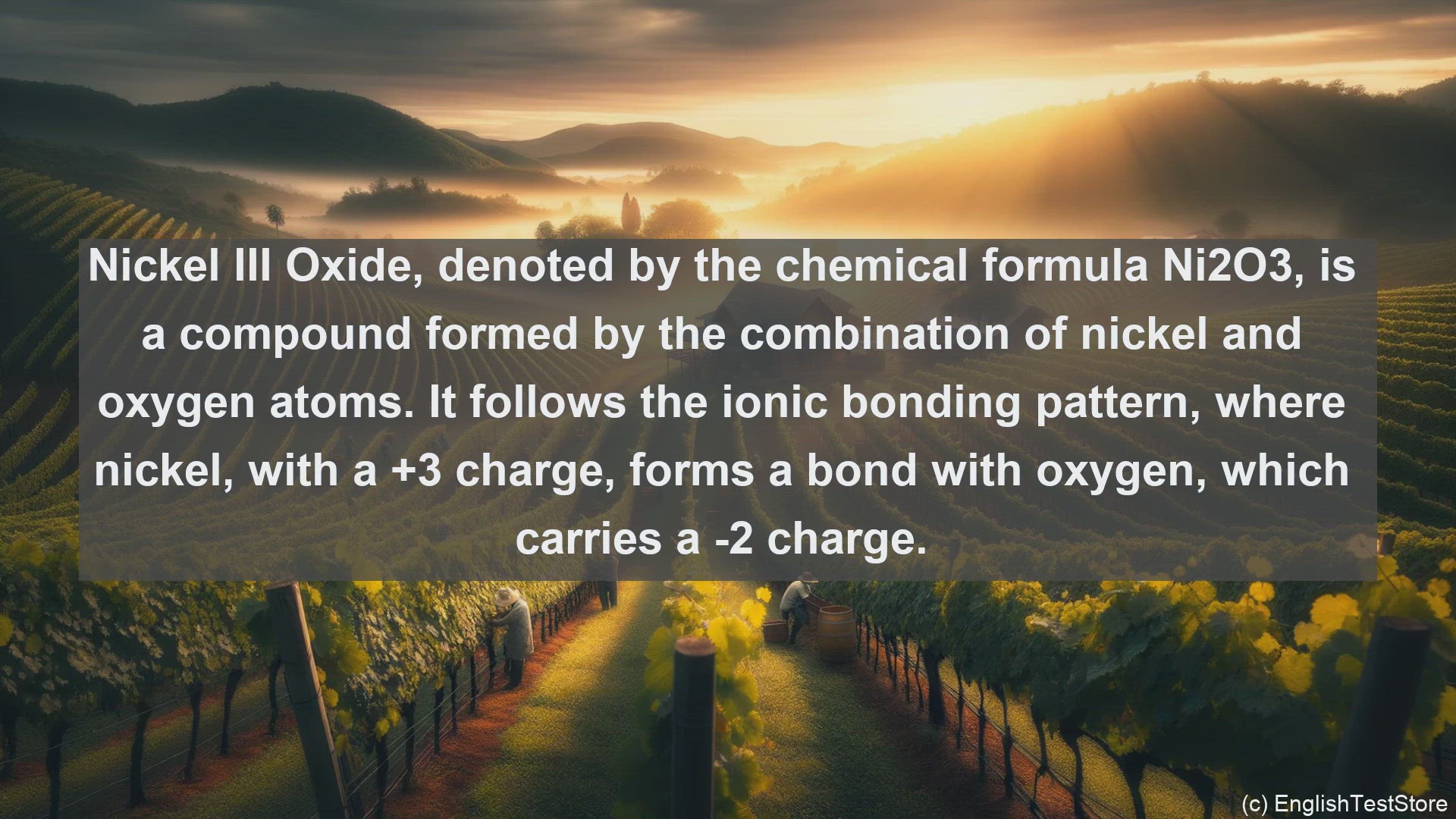 'Video thumbnail for Nickel iii oxide in science  definition and examples'