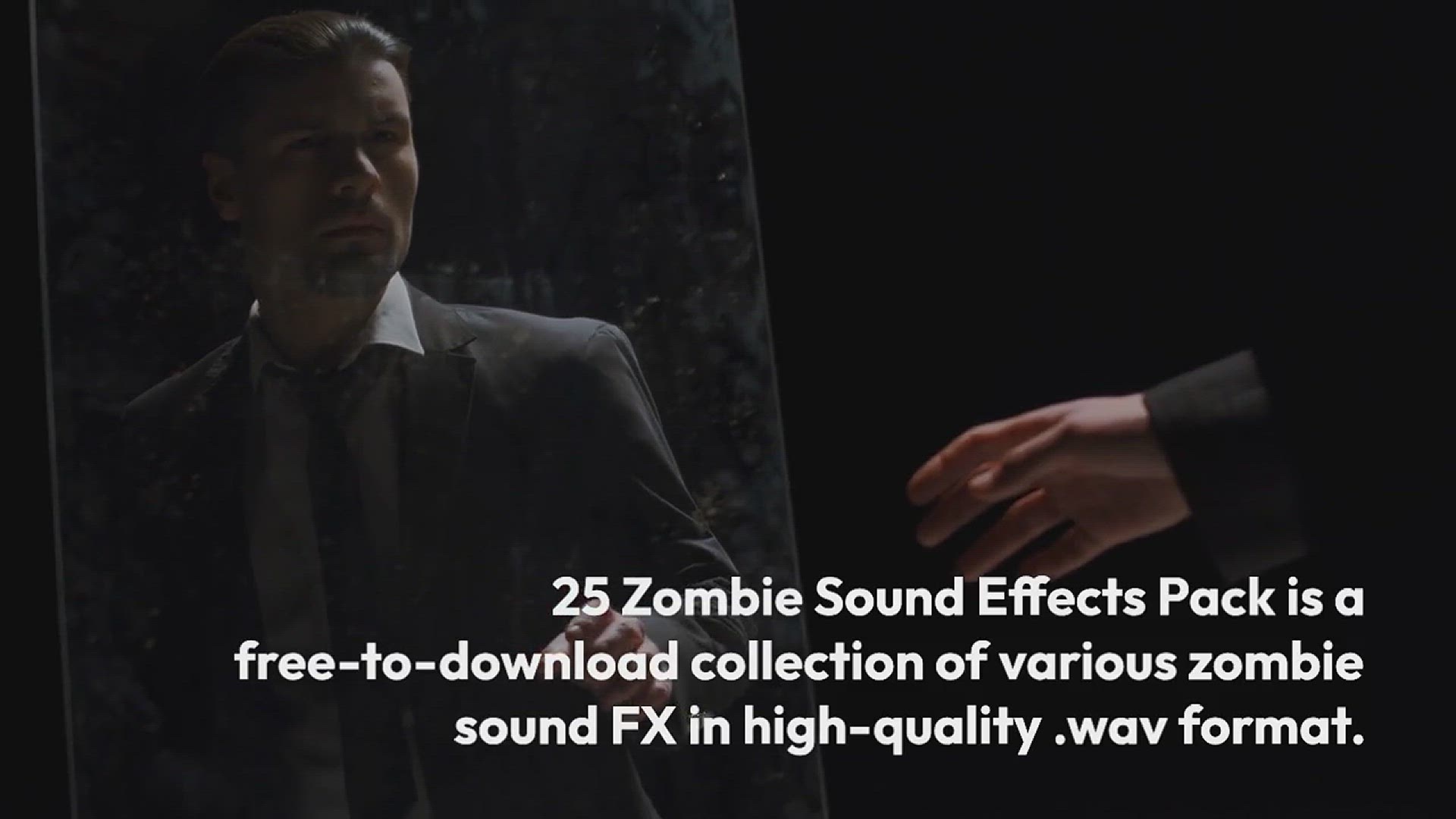 'Video thumbnail for 25 Zombie Sound Effects Pack – FREE DOWNLOAD'