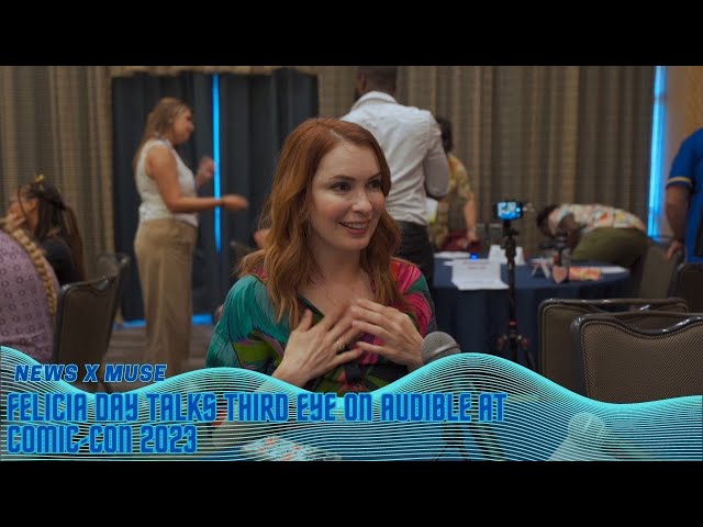 Video thumbnail for Felicia Day Talks Third Eye on Audible at Comic-Con 2023