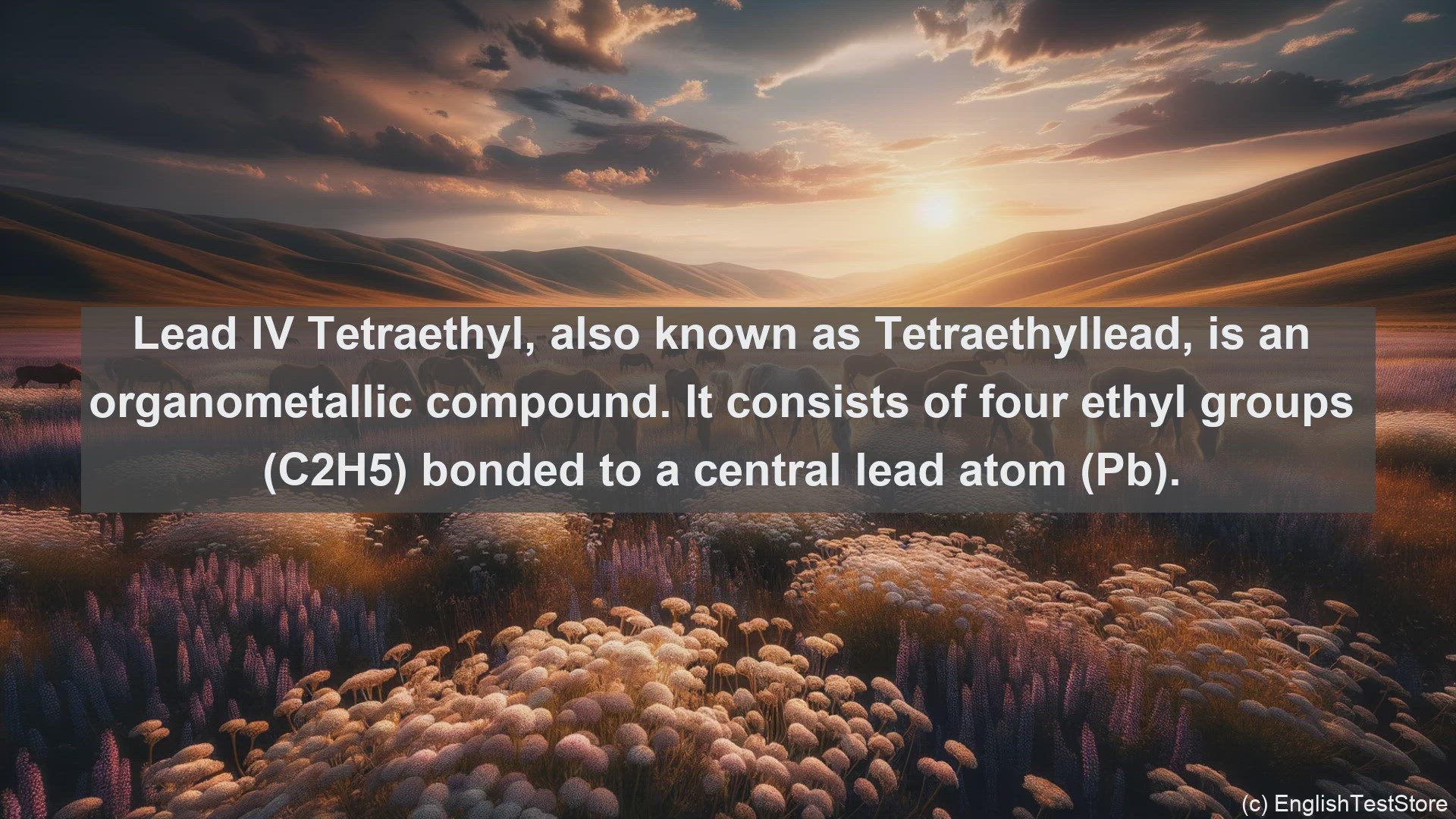 'Video thumbnail for Lead iv tetraethyl in science  definition and examples'