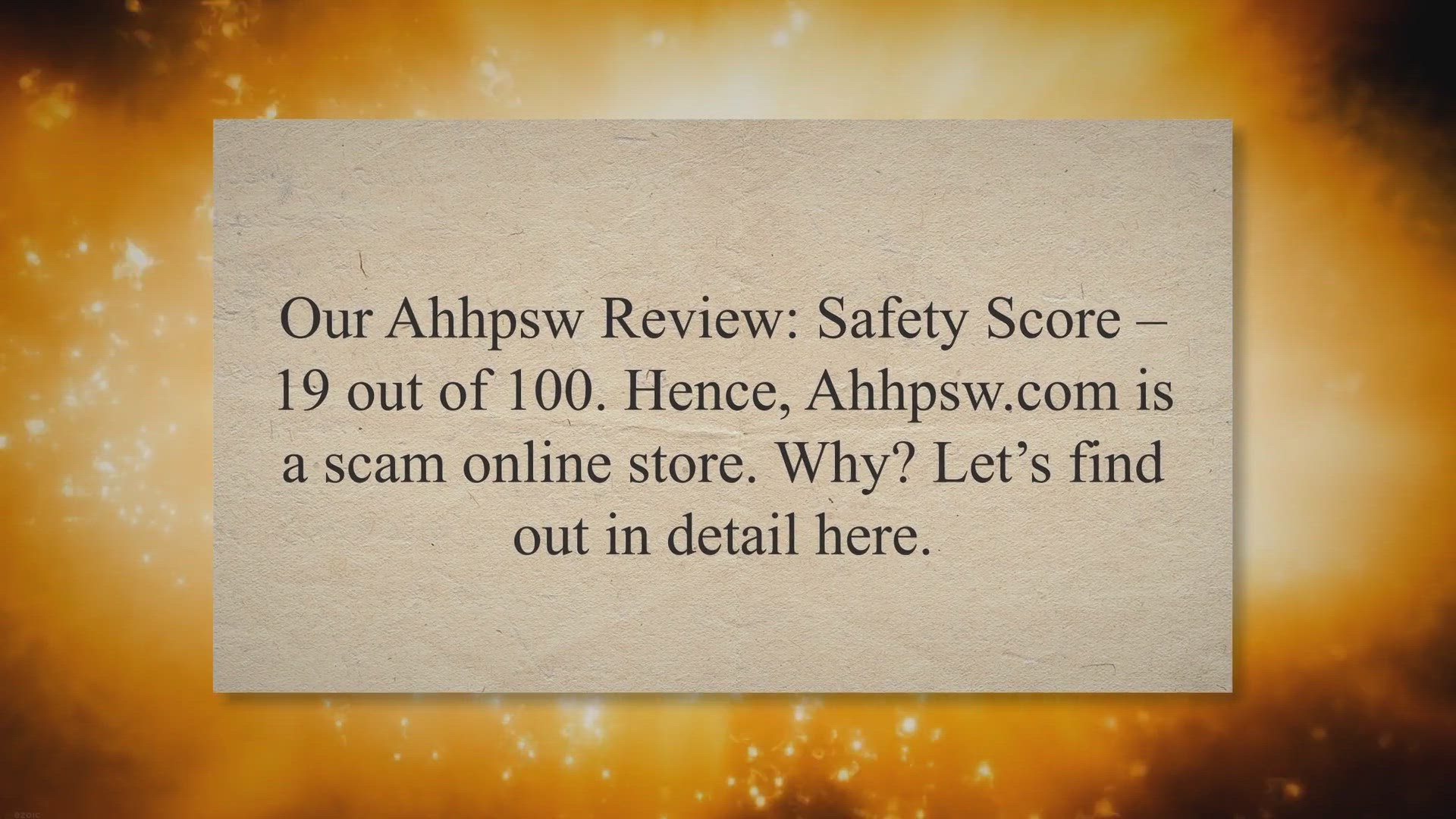 Video thumbnail for Ahhpsw.com Review To Check If It Is Scam Or Genuine
