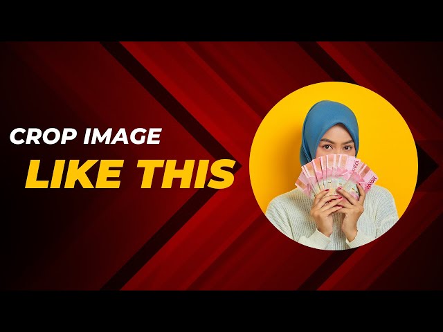 Video thumbnail for Convert image into circle using canva