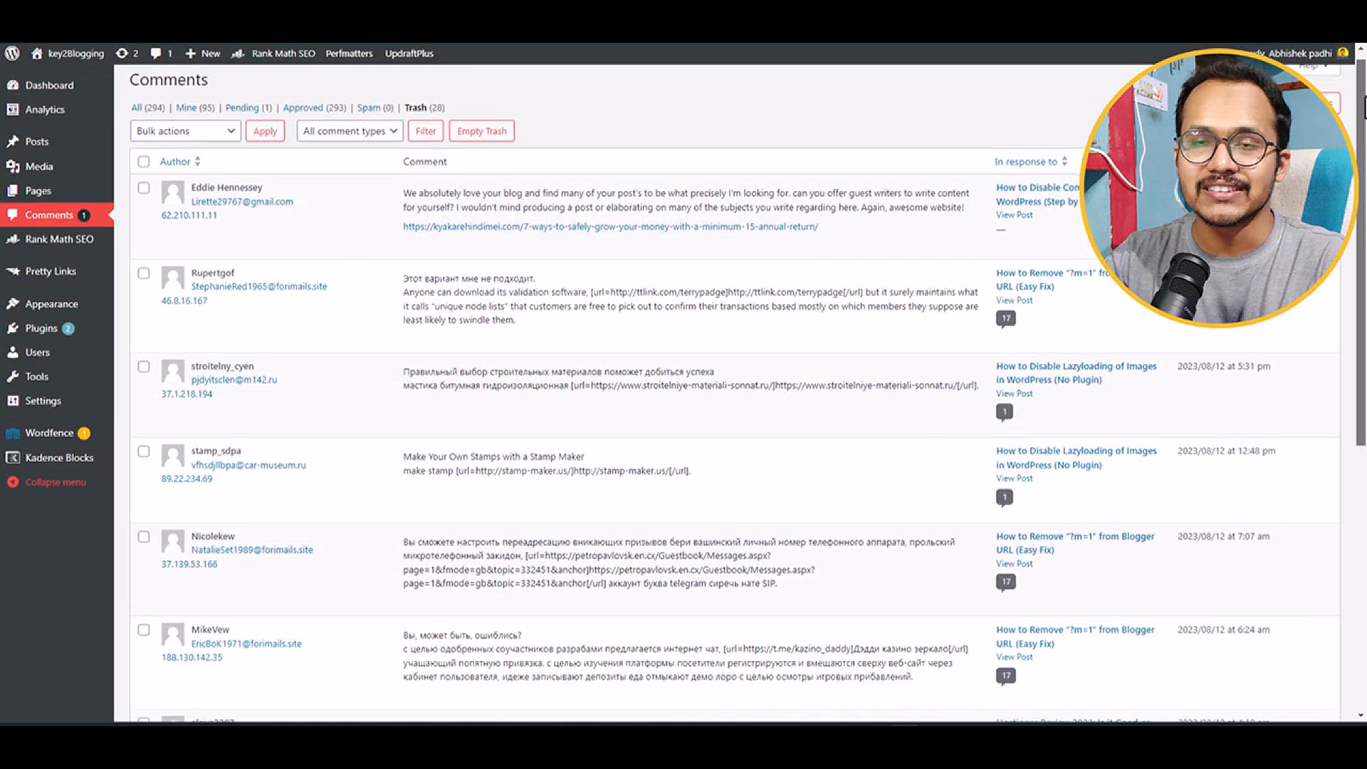 'Video thumbnail for How To Disable Comments On WordPress'
