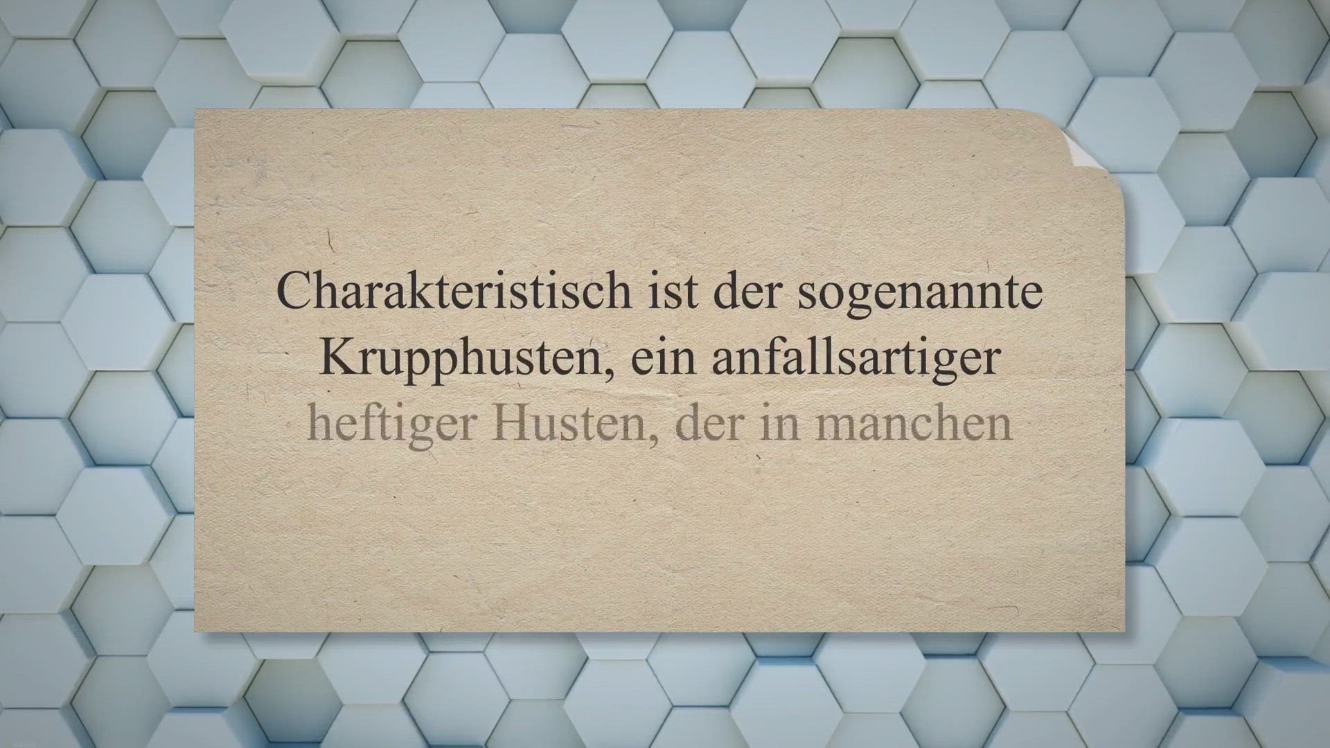 Video thumbnail for Was genau ist Pseudo-Krupp? Und was hilft dagegen?