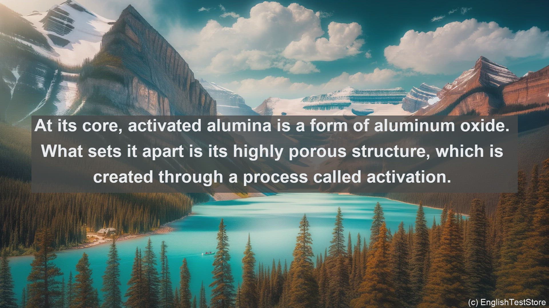 'Video thumbnail for Activated alumina in science  definition and examples'