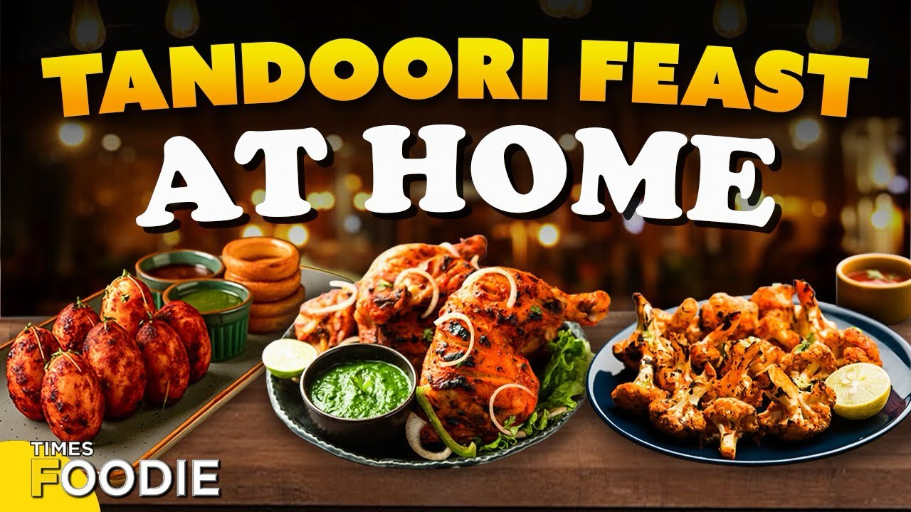 Video thumbnail for 3 Easy Tandoori Recipes | Tandoori Chicken, Eggs & Gobi | Easy Homemade Recipes