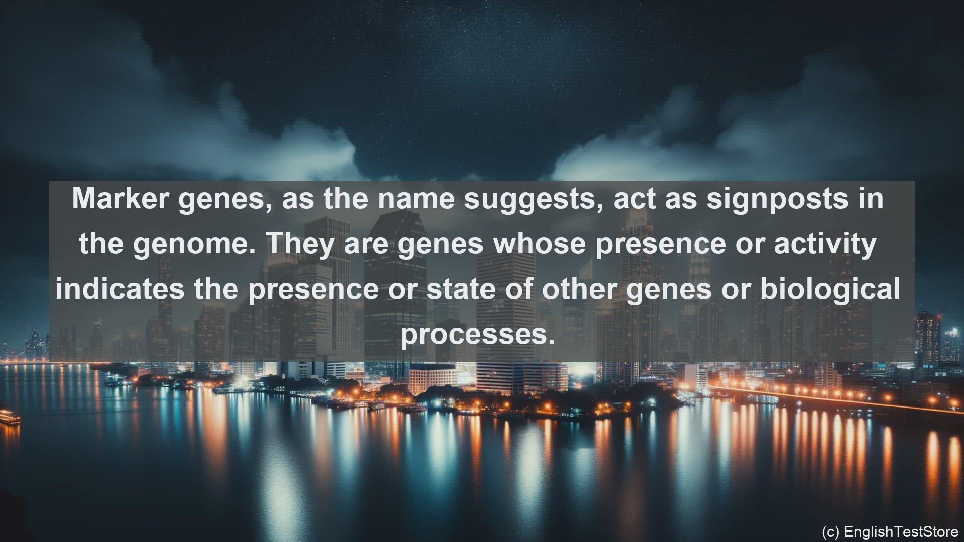 'Video thumbnail for Marker gene in science  definition and examples'
