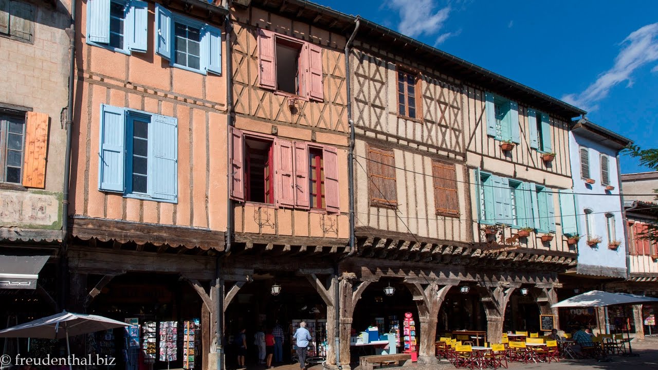 'Video thumbnail for Stadtrundgang durch Mirepoix | Midi-Pyrénées'