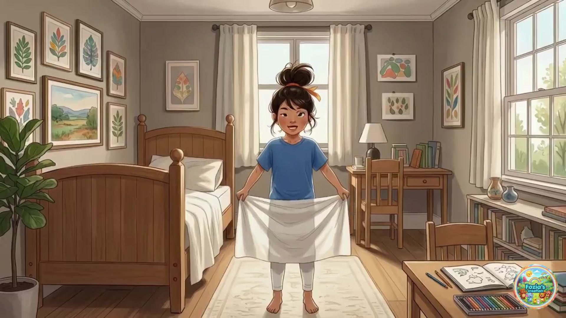 'Video thumbnail for Meena ki Shararat Darna Mana Hy Kids Story'