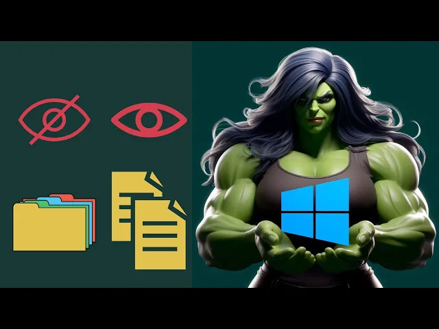 'Video thumbnail for How to Hide or Unhide Files or Folders on Windows 10 | GearUpWIndows Tutorial'