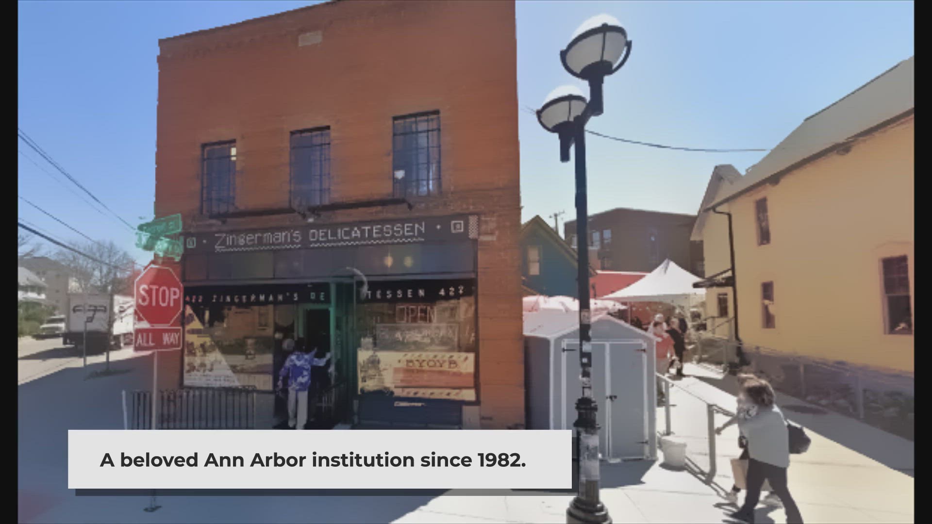 'Video thumbnail for Zingerman's Deli: Ann Arbor's Iconic Sandwich Shop and Gourmet Paradise'